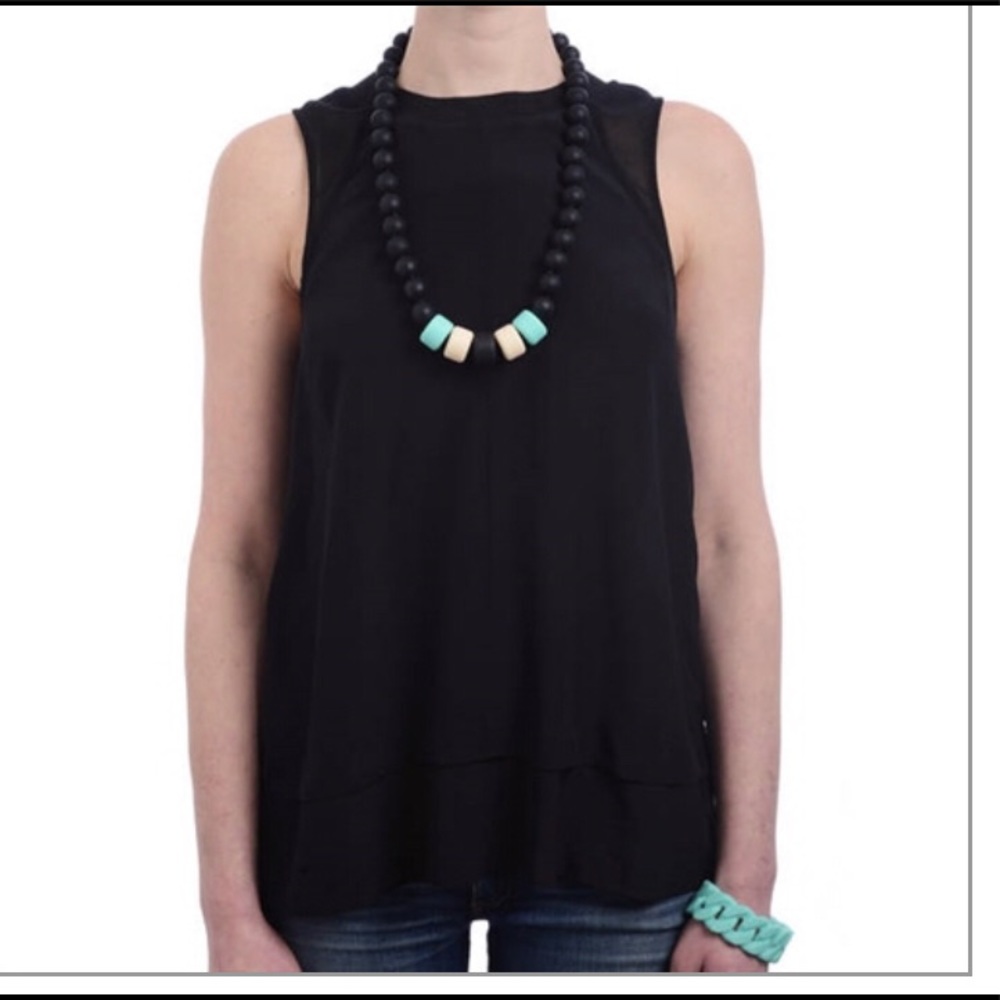 Chewbeads Essex Teething Necklace: Grey *Bonus